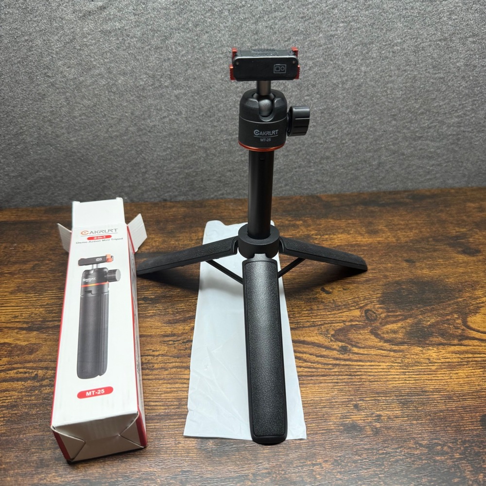 Cakrurt MT-25 2-in-1 21.4" Mini Tripod For DJI Osmo Action 6 & Osmo Nano